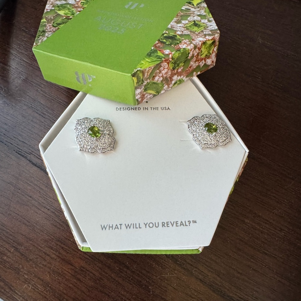 Bomb party August birthday 2025 earrings, NWT
